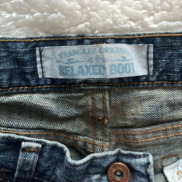 Wrangler Boot Cut Jeans 34 x 34 - Picture 3 of 5